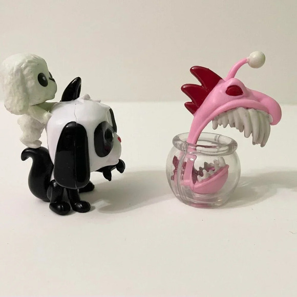 Lot of 5 FGTeev Mini Figures Raging Blobbyfish Ollreo Lava Beans Spy Goat - Picture 4 of 16